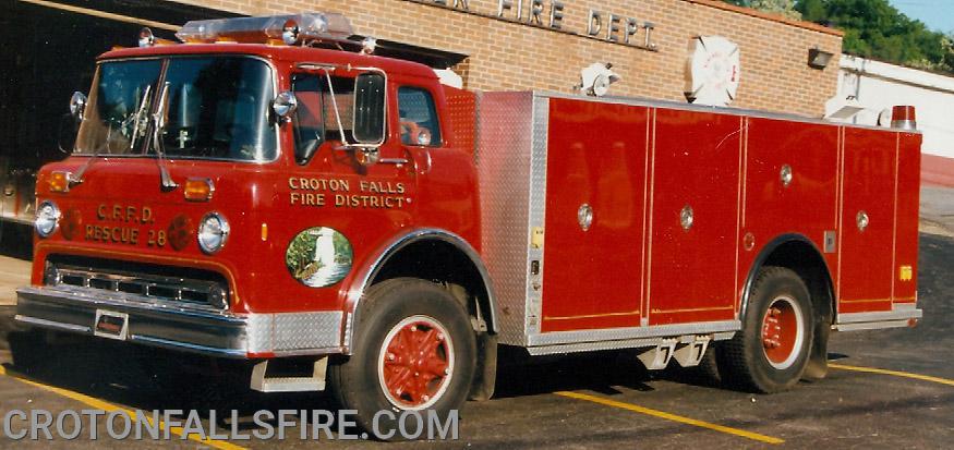 Former Rescue 28; 1986 Saulsbury in service between 1986-1997